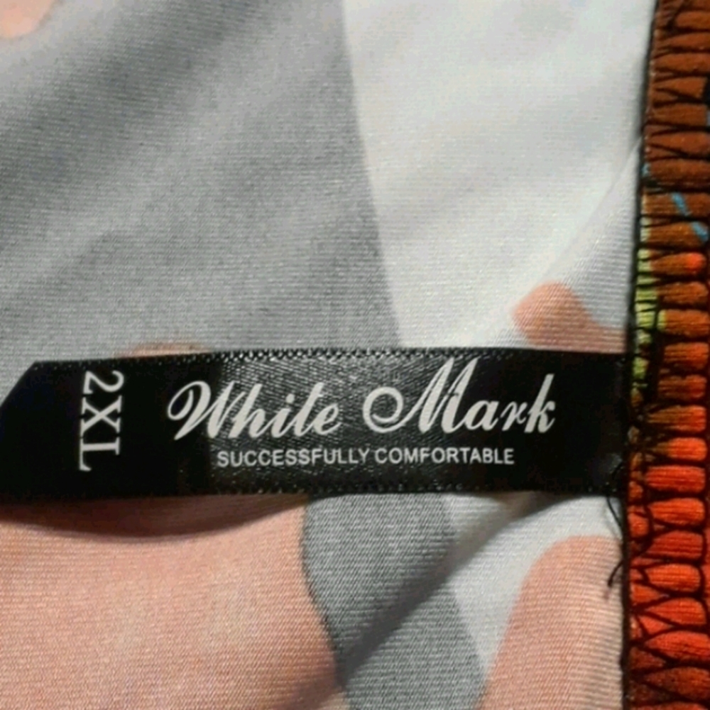 Hi/Low White Mark Dress - Picture 5 of 5